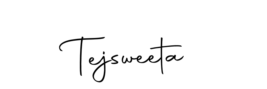 Use a signature maker to create a handwritten signature online. With this signature software, you can design (Autography-DOLnW) your own signature for name Tejsweeta. Tejsweeta signature style 10 images and pictures png