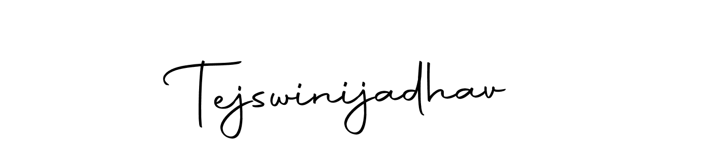 if you are searching for the best signature style for your name Tejswinijadhav. so please give up your signature search. here we have designed multiple signature styles  using Autography-DOLnW. Tejswinijadhav signature style 10 images and pictures png