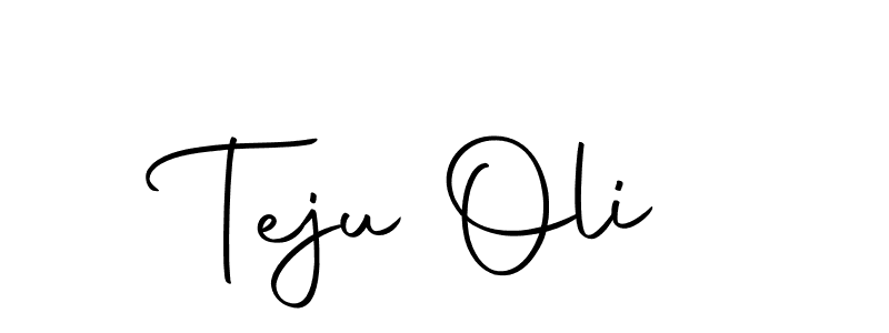 How to Draw Teju Oli signature style? Autography-DOLnW is a latest design signature styles for name Teju Oli. Teju Oli signature style 10 images and pictures png