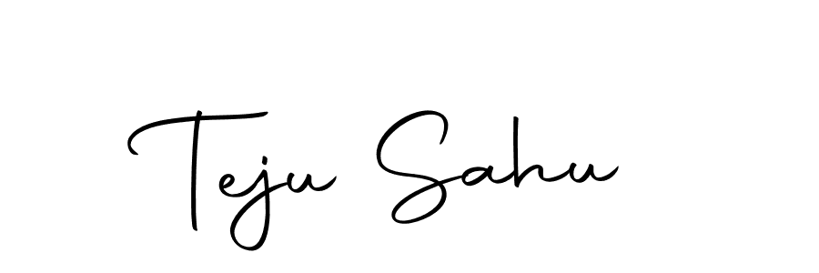 Make a beautiful signature design for name Teju Sahu. With this signature (Autography-DOLnW) style, you can create a handwritten signature for free. Teju Sahu signature style 10 images and pictures png