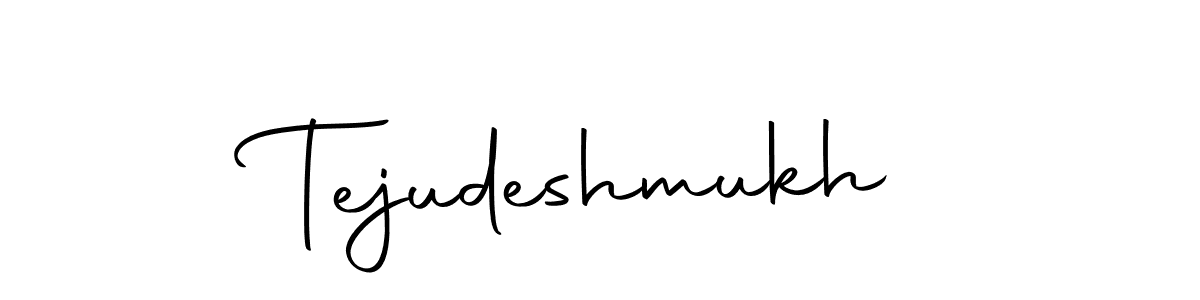 Tejudeshmukh stylish signature style. Best Handwritten Sign (Autography-DOLnW) for my name. Handwritten Signature Collection Ideas for my name Tejudeshmukh. Tejudeshmukh signature style 10 images and pictures png