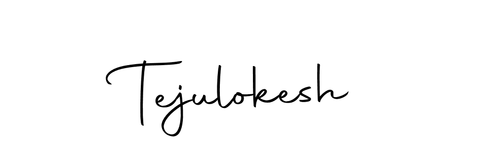 Design your own signature with our free online signature maker. With this signature software, you can create a handwritten (Autography-DOLnW) signature for name Tejulokesh. Tejulokesh signature style 10 images and pictures png