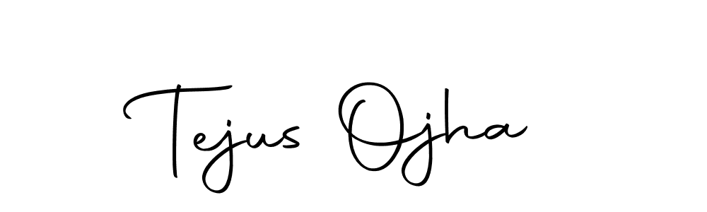 Make a beautiful signature design for name Tejus Ojha. With this signature (Autography-DOLnW) style, you can create a handwritten signature for free. Tejus Ojha signature style 10 images and pictures png