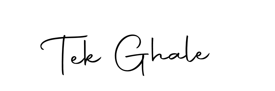 Make a beautiful signature design for name Tek Ghale. With this signature (Autography-DOLnW) style, you can create a handwritten signature for free. Tek Ghale signature style 10 images and pictures png