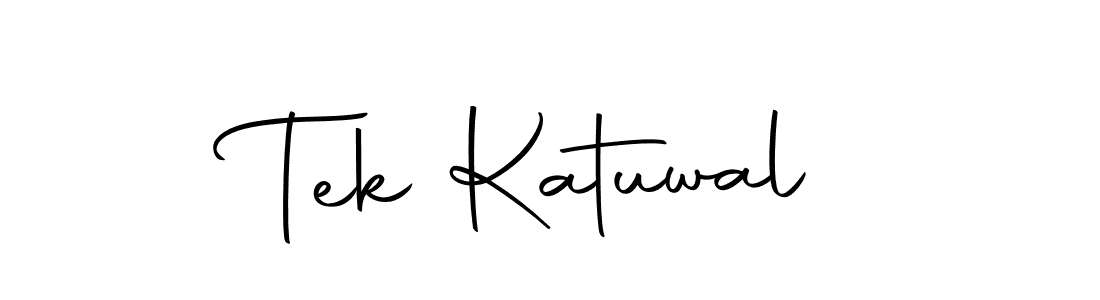You can use this online signature creator to create a handwritten signature for the name Tek Katuwal. This is the best online autograph maker. Tek Katuwal signature style 10 images and pictures png