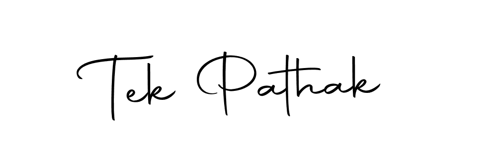 Make a short Tek Pathak signature style. Manage your documents anywhere anytime using Autography-DOLnW. Create and add eSignatures, submit forms, share and send files easily. Tek Pathak signature style 10 images and pictures png