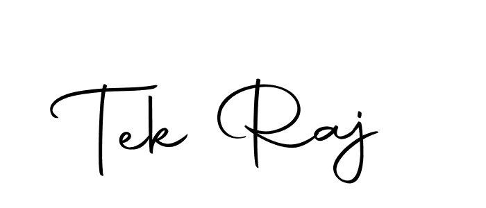 Make a short Tek Raj signature style. Manage your documents anywhere anytime using Autography-DOLnW. Create and add eSignatures, submit forms, share and send files easily. Tek Raj signature style 10 images and pictures png