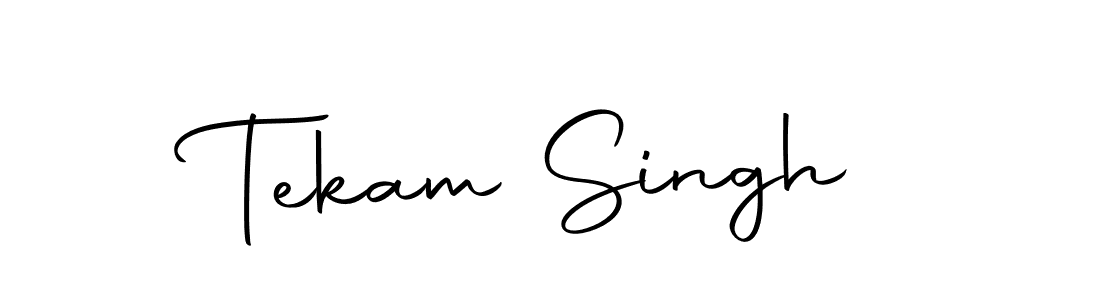 Similarly Autography-DOLnW is the best handwritten signature design. Signature creator online .You can use it as an online autograph creator for name Tekam Singh. Tekam Singh signature style 10 images and pictures png