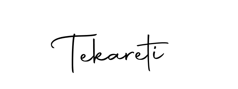Also we have Tekareti name is the best signature style. Create professional handwritten signature collection using Autography-DOLnW autograph style. Tekareti signature style 10 images and pictures png