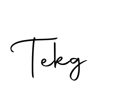 Create a beautiful signature design for name Tekg. With this signature (Autography-DOLnW) fonts, you can make a handwritten signature for free. Tekg signature style 10 images and pictures png