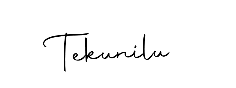 Best and Professional Signature Style for Tekunilu. Autography-DOLnW Best Signature Style Collection. Tekunilu signature style 10 images and pictures png