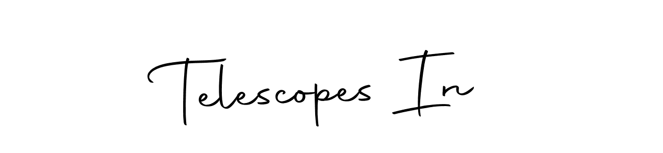 You should practise on your own different ways (Autography-DOLnW) to write your name (Telescopes In) in signature. don't let someone else do it for you. Telescopes In signature style 10 images and pictures png