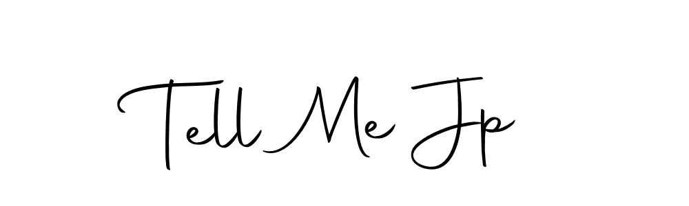 The best way (Autography-DOLnW) to make a short signature is to pick only two or three words in your name. The name Tell Me Jp include a total of six letters. For converting this name. Tell Me Jp signature style 10 images and pictures png