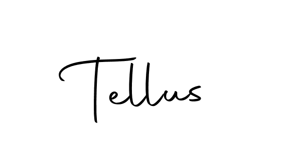 Use a signature maker to create a handwritten signature online. With this signature software, you can design (Autography-DOLnW) your own signature for name Tellus. Tellus signature style 10 images and pictures png