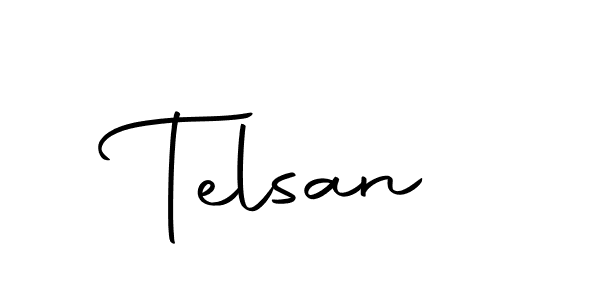 Telsan stylish signature style. Best Handwritten Sign (Autography-DOLnW) for my name. Handwritten Signature Collection Ideas for my name Telsan. Telsan signature style 10 images and pictures png
