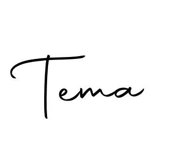 You should practise on your own different ways (Autography-DOLnW) to write your name (Tema) in signature. don't let someone else do it for you. Tema signature style 10 images and pictures png