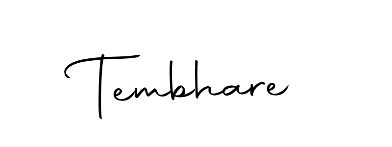 It looks lik you need a new signature style for name Tembhare. Design unique handwritten (Autography-DOLnW) signature with our free signature maker in just a few clicks. Tembhare signature style 10 images and pictures png