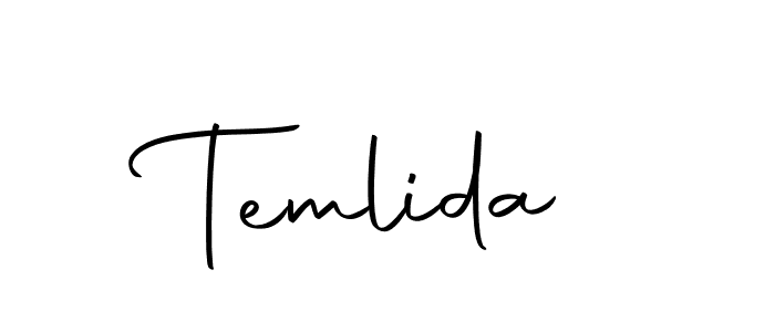 Here are the top 10 professional signature styles for the name Temlida. These are the best autograph styles you can use for your name. Temlida signature style 10 images and pictures png