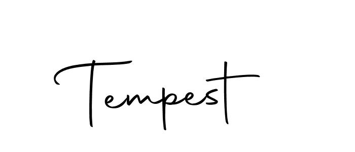 Create a beautiful signature design for name Tempest. With this signature (Autography-DOLnW) fonts, you can make a handwritten signature for free. Tempest signature style 10 images and pictures png