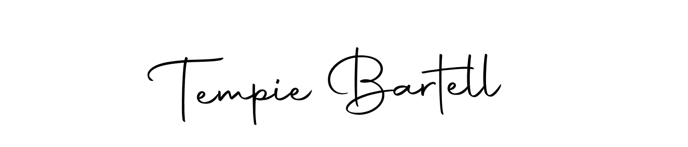 How to make Tempie Bartell signature? Autography-DOLnW is a professional autograph style. Create handwritten signature for Tempie Bartell name. Tempie Bartell signature style 10 images and pictures png