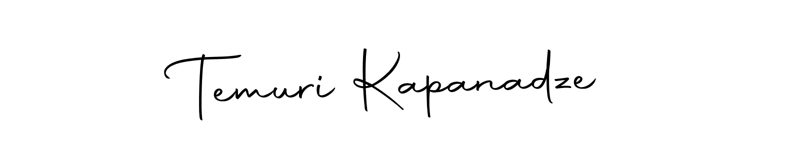 It looks lik you need a new signature style for name Temuri Kapanadze. Design unique handwritten (Autography-DOLnW) signature with our free signature maker in just a few clicks. Temuri Kapanadze signature style 10 images and pictures png