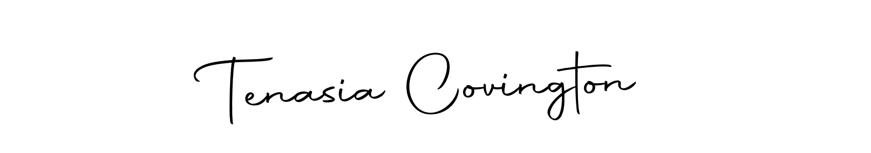 You should practise on your own different ways (Autography-DOLnW) to write your name (Tenasia Covington) in signature. don't let someone else do it for you. Tenasia Covington signature style 10 images and pictures png