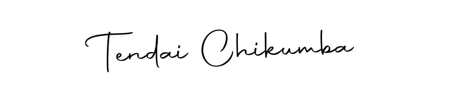 Create a beautiful signature design for name Tendai Chikumba. With this signature (Autography-DOLnW) fonts, you can make a handwritten signature for free. Tendai Chikumba signature style 10 images and pictures png