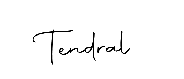 Tendral stylish signature style. Best Handwritten Sign (Autography-DOLnW) for my name. Handwritten Signature Collection Ideas for my name Tendral. Tendral signature style 10 images and pictures png