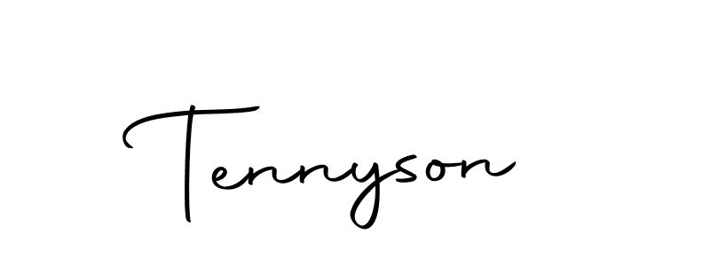 Use a signature maker to create a handwritten signature online. With this signature software, you can design (Autography-DOLnW) your own signature for name Tennyson. Tennyson signature style 10 images and pictures png