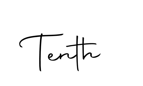Use a signature maker to create a handwritten signature online. With this signature software, you can design (Autography-DOLnW) your own signature for name Tenth. Tenth signature style 10 images and pictures png