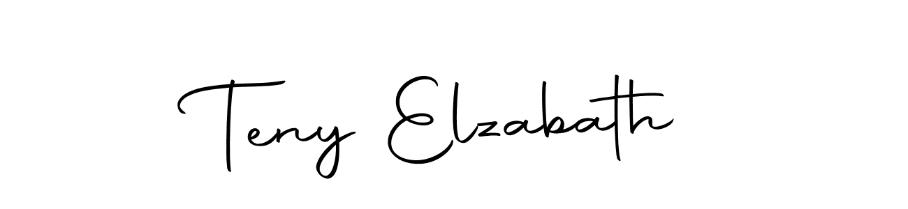 if you are searching for the best signature style for your name Teny Elzabath. so please give up your signature search. here we have designed multiple signature styles  using Autography-DOLnW. Teny Elzabath signature style 10 images and pictures png