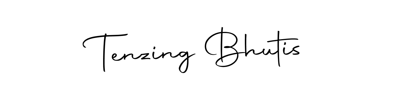How to make Tenzing Bhutis signature? Autography-DOLnW is a professional autograph style. Create handwritten signature for Tenzing Bhutis name. Tenzing Bhutis signature style 10 images and pictures png