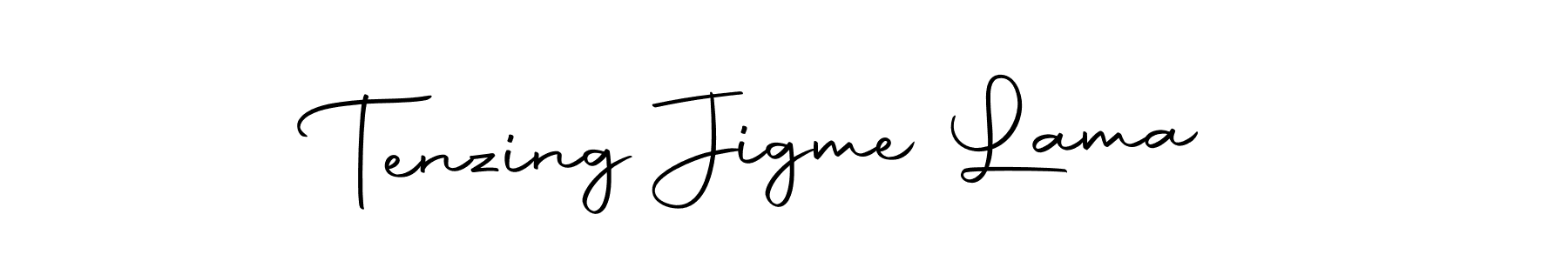 Use a signature maker to create a handwritten signature online. With this signature software, you can design (Autography-DOLnW) your own signature for name Tenzing Jigme Lama. Tenzing Jigme Lama signature style 10 images and pictures png