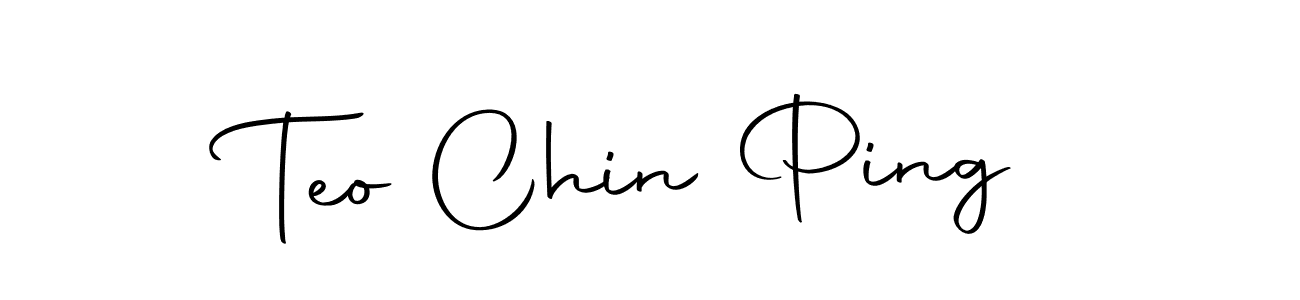 Teo Chin Ping stylish signature style. Best Handwritten Sign (Autography-DOLnW) for my name. Handwritten Signature Collection Ideas for my name Teo Chin Ping. Teo Chin Ping signature style 10 images and pictures png