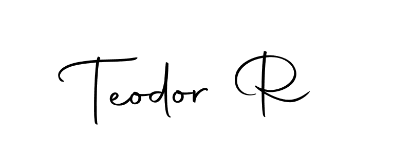 How to Draw Teodor R signature style? Autography-DOLnW is a latest design signature styles for name Teodor R. Teodor R signature style 10 images and pictures png