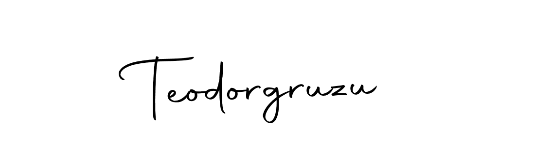 Here are the top 10 professional signature styles for the name Teodorgruzu. These are the best autograph styles you can use for your name. Teodorgruzu signature style 10 images and pictures png