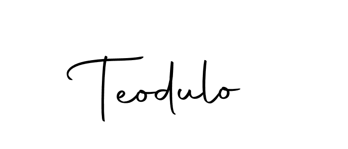 Also we have Teodulo name is the best signature style. Create professional handwritten signature collection using Autography-DOLnW autograph style. Teodulo signature style 10 images and pictures png