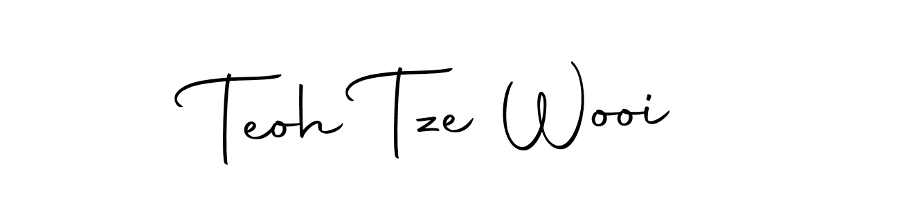 How to make Teoh Tze Wooi signature? Autography-DOLnW is a professional autograph style. Create handwritten signature for Teoh Tze Wooi name. Teoh Tze Wooi signature style 10 images and pictures png