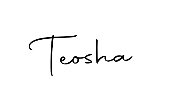 Make a beautiful signature design for name Teosha. With this signature (Autography-DOLnW) style, you can create a handwritten signature for free. Teosha signature style 10 images and pictures png