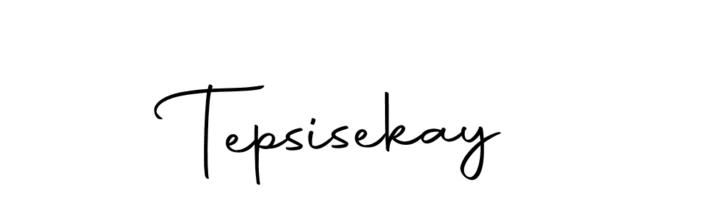 if you are searching for the best signature style for your name Tepsisekay. so please give up your signature search. here we have designed multiple signature styles  using Autography-DOLnW. Tepsisekay signature style 10 images and pictures png