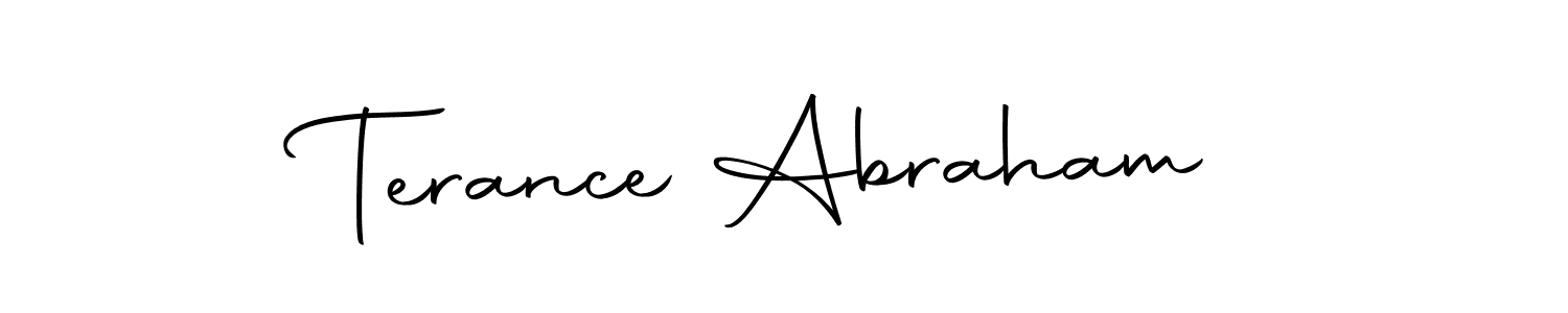 Also we have Terance Abraham name is the best signature style. Create professional handwritten signature collection using Autography-DOLnW autograph style. Terance Abraham signature style 10 images and pictures png