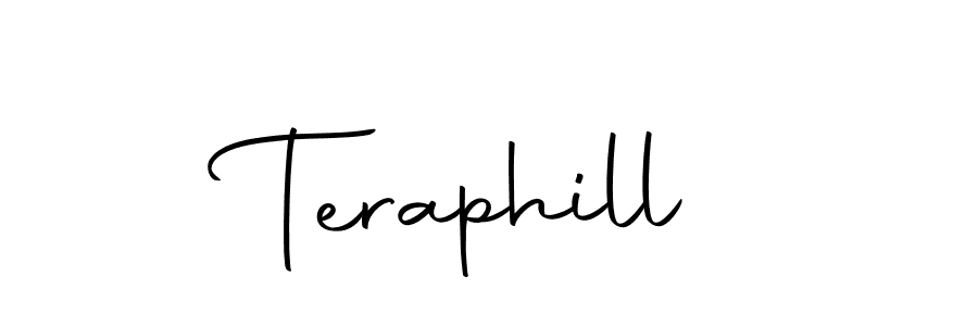 You can use this online signature creator to create a handwritten signature for the name Teraphill. This is the best online autograph maker. Teraphill signature style 10 images and pictures png