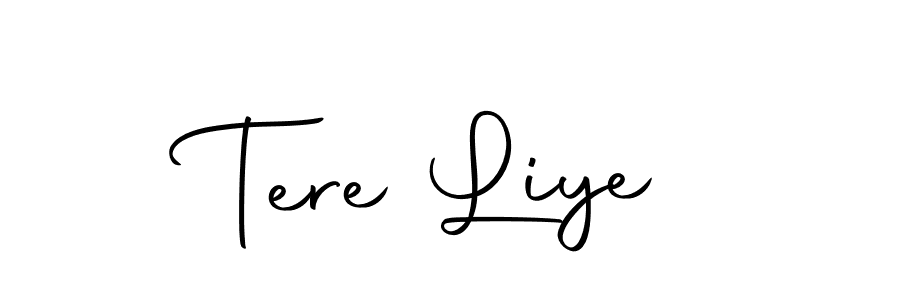 This is the best signature style for the Tere Liye name. Also you like these signature font (Autography-DOLnW). Mix name signature. Tere Liye signature style 10 images and pictures png