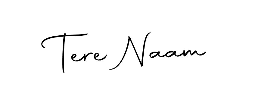 Tere Naam stylish signature style. Best Handwritten Sign (Autography-DOLnW) for my name. Handwritten Signature Collection Ideas for my name Tere Naam. Tere Naam signature style 10 images and pictures png