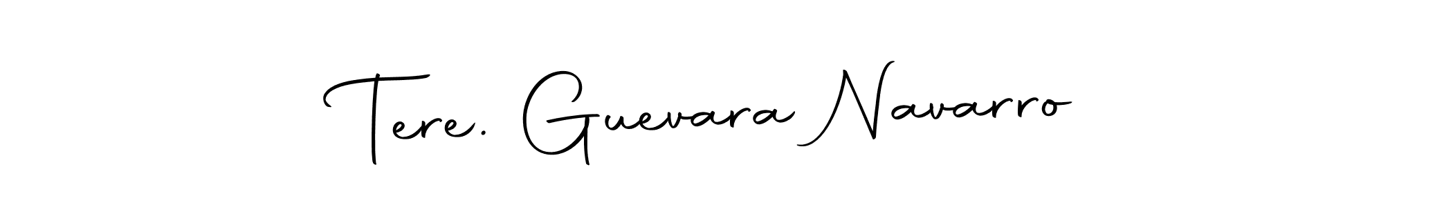Also we have Tere. Guevara Navarro name is the best signature style. Create professional handwritten signature collection using Autography-DOLnW autograph style. Tere. Guevara Navarro signature style 10 images and pictures png