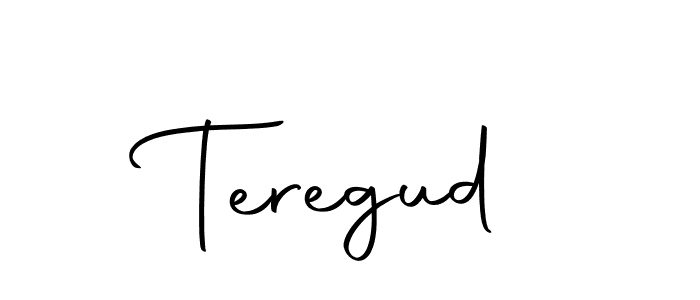 How to make Teregud signature? Autography-DOLnW is a professional autograph style. Create handwritten signature for Teregud name. Teregud signature style 10 images and pictures png