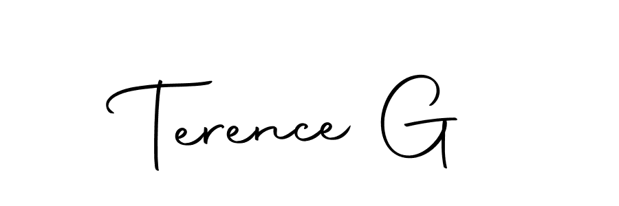 How to make Terence G signature? Autography-DOLnW is a professional autograph style. Create handwritten signature for Terence G name. Terence G signature style 10 images and pictures png