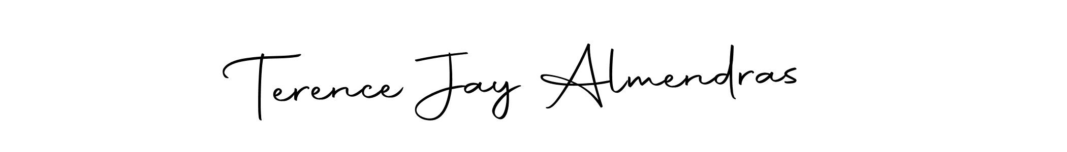 You should practise on your own different ways (Autography-DOLnW) to write your name (Terence Jay Almendras) in signature. don't let someone else do it for you. Terence Jay Almendras signature style 10 images and pictures png