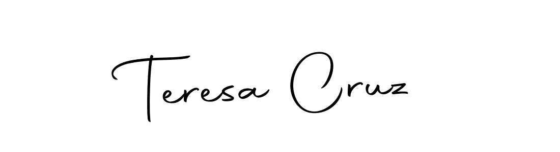 Once you've used our free online signature maker to create your best signature Autography-DOLnW style, it's time to enjoy all of the benefits that Teresa Cruz name signing documents. Teresa Cruz signature style 10 images and pictures png