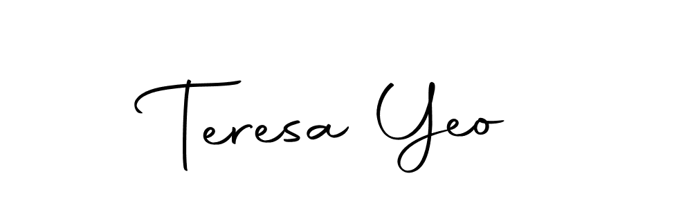 How to make Teresa Yeo signature? Autography-DOLnW is a professional autograph style. Create handwritten signature for Teresa Yeo name. Teresa Yeo signature style 10 images and pictures png